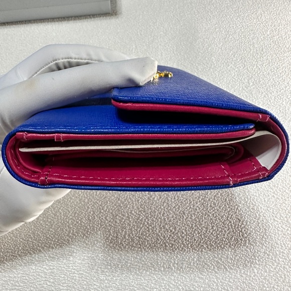 NWOT Authentic Vivienne Westwood Saffiano orb unisex short wallet - Picture 11 of 15